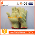 100% 10 Gauge Aramid Fiber Gestrickte Cut Resistant Handschuhe Dcr105